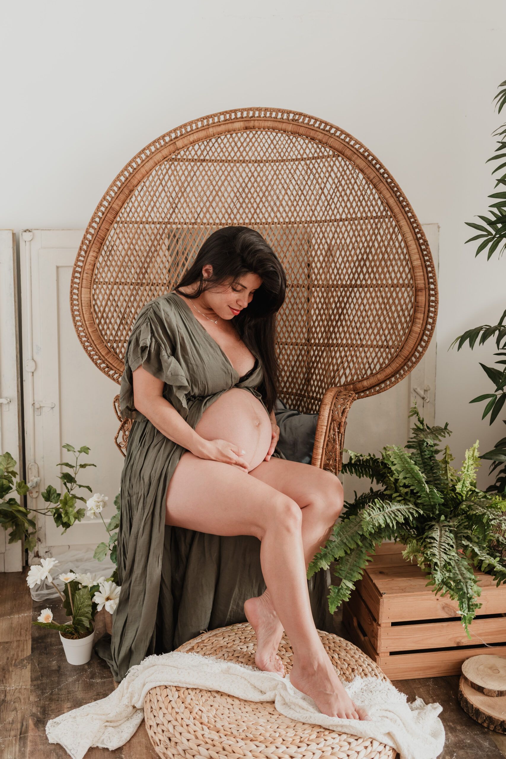 Foto embarazo estudio natural nicole gulau